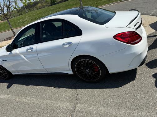 White 2017 Mercedes-Benz AMG C 63 S