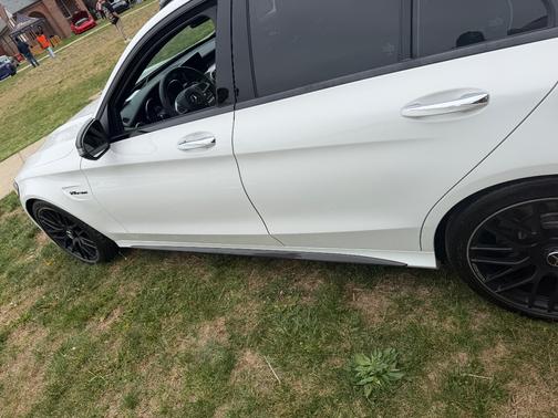 White 2017 Mercedes-Benz AMG C 63 S