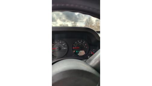 Red 2007 Jeep Wrangler X