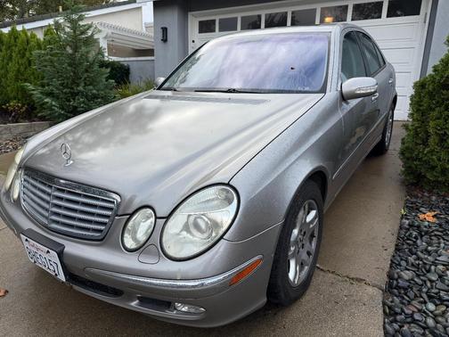 Gray 2005 Mercedes-Benz E-Class E320 4MATIC