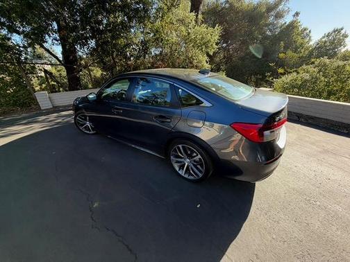 Gray 2022 Honda Civic Touring