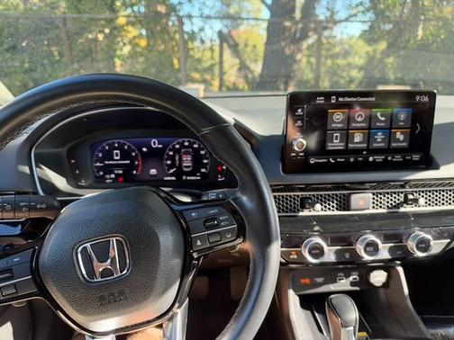 Gray 2022 Honda Civic Touring