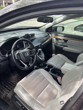 Gray 2017 Honda CR-V EX-L