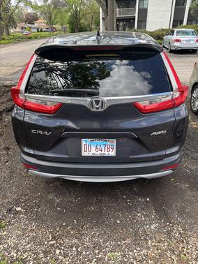 Gray 2017 Honda CR-V EX-L