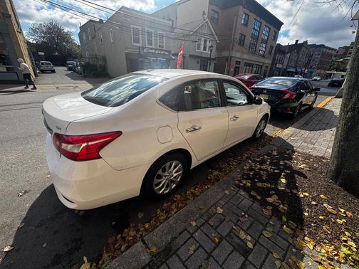 White 2016 Nissan Sentra SV