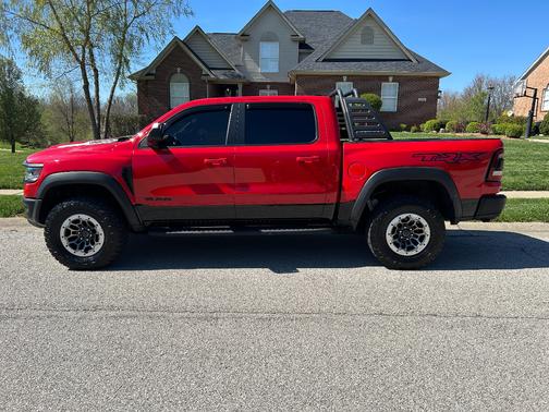 Red 2021 RAM 1500 TRX