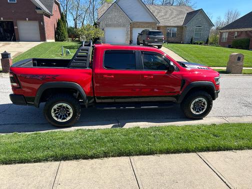 Red 2021 RAM 1500 TRX
