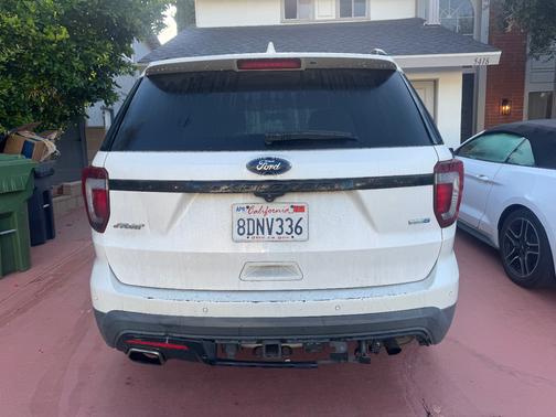 White 2017 Ford Explorer Sport
