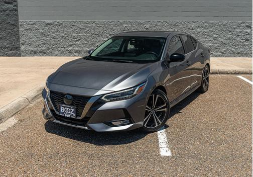 Gray 2022 Nissan Sentra SR