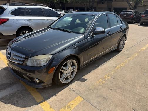 Gray 2009 Mercedes-Benz C-Class C 350 Sport