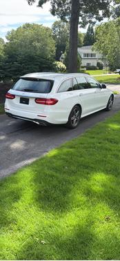 White 2017 Mercedes-Benz E-Class E 400 4MATIC