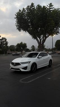 White 2019 Acura ILX Technology & A-Spec