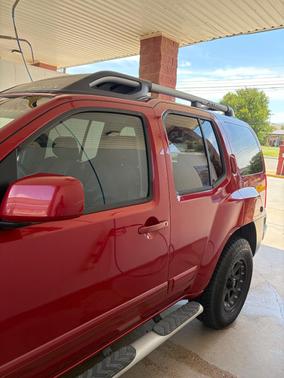 Red 2009 Nissan Xterra SE
