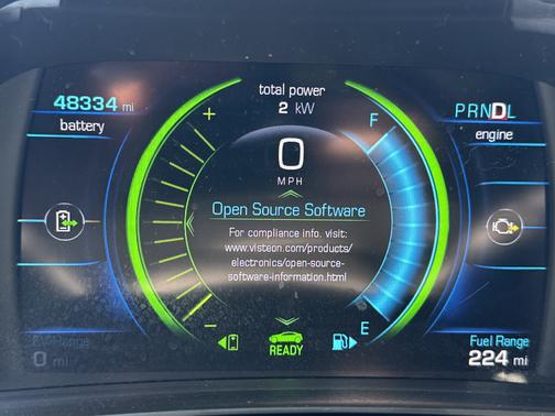 Blue 2018 Chevrolet Volt LT