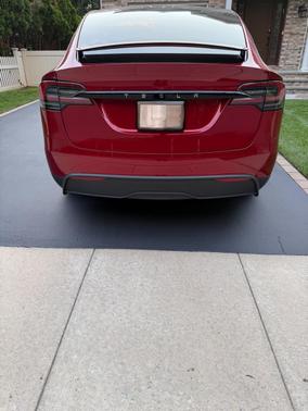 Red 2024 Tesla Model X Long Range