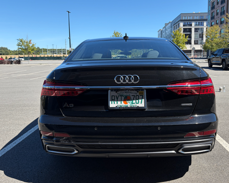 Black 2019 Audi A6 55 Premium Plus