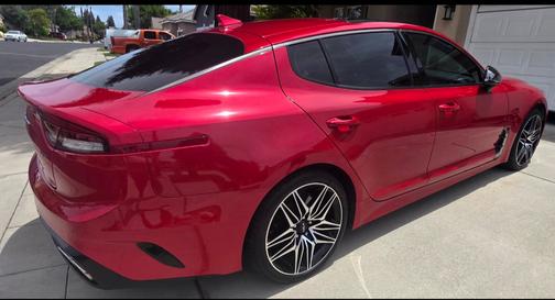 Red 2022 Kia Stinger GT1