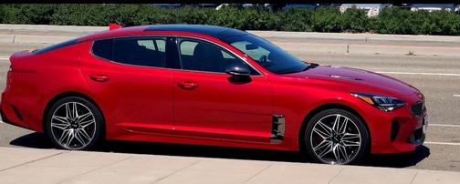 Red 2022 Kia Stinger GT1
