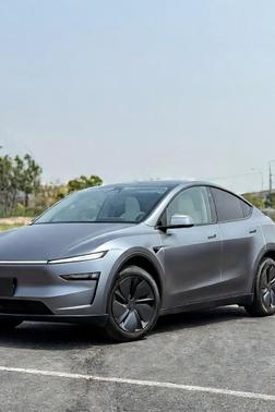 Gray 2026 Tesla Model Y Premium AWD