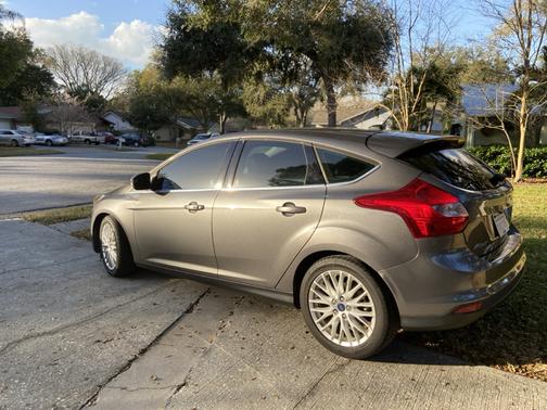 Silver 2013 Ford Focus Titanium