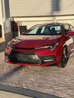 Red 2020 Toyota Corolla SE