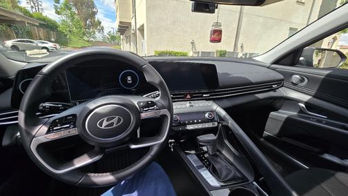 Gray 2024 Hyundai ELANTRA SEL