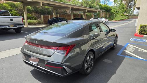 Gray 2024 Hyundai ELANTRA SEL