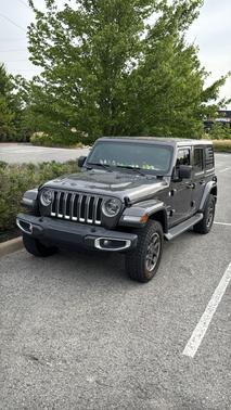 Gray 2019 Jeep Wrangler Unlimited Sahara