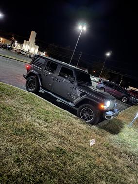 Gray 2019 Jeep Wrangler Unlimited Sahara