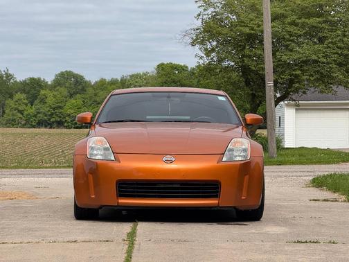 Orange 2004 Nissan 350Z Touring
