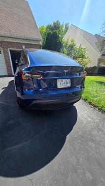 Blue 2022 Tesla Model Y Performance