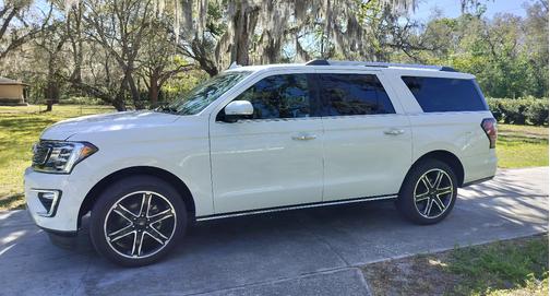 White 2021 Ford Expedition Max Limited