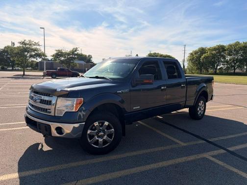 Blue 2013 Ford F-150 XLT
