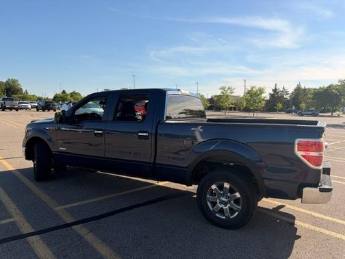 Blue 2013 Ford F-150 XLT