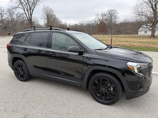 Black 2019 GMC Terrain SLT