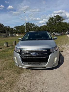 Silver 2013 Ford Edge Sport