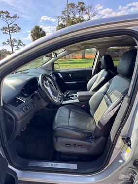 Silver 2013 Ford Edge Sport