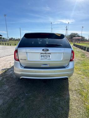 Silver 2013 Ford Edge Sport