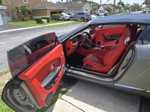 Silver 2014 Bentley Continental GT V8