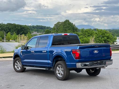 Blue 2024 Ford F-150 XLT