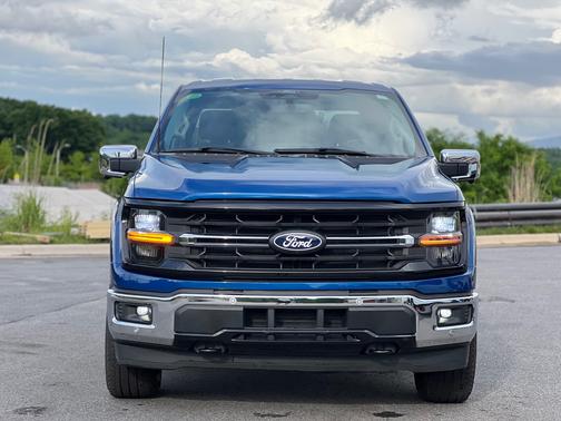 Blue 2024 Ford F-150 XLT