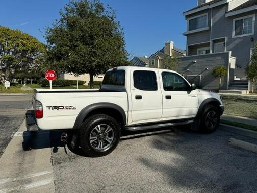 White 2003 Toyota Tacoma PreRunner Double Cab