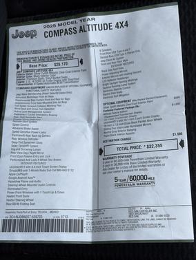2025 Jeep Compass Latitude