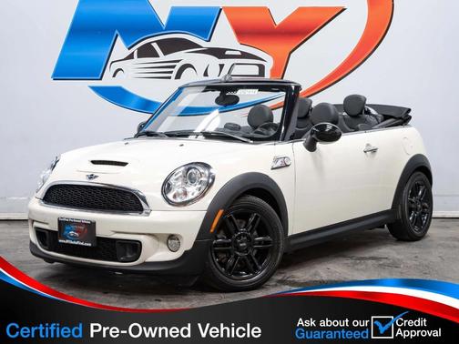 White 2013 MINI Convertible Cooper S