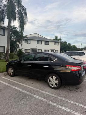 Black 2015 Nissan Sentra S