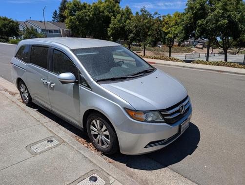Silver 2015 Honda Odyssey EX