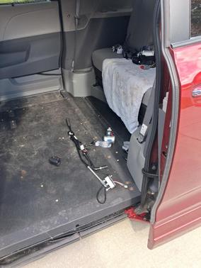 Red 2020 Toyota Sienna XLE Auto Access Seat