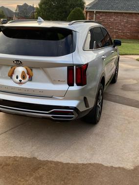 Silver 2021 Kia Sorento EX