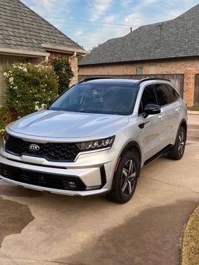 Silver 2021 Kia Sorento EX