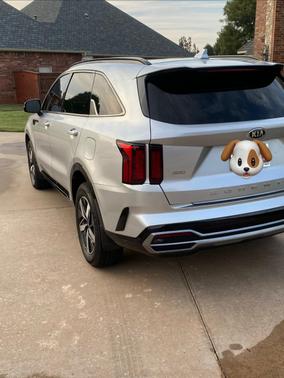Silver 2021 Kia Sorento EX